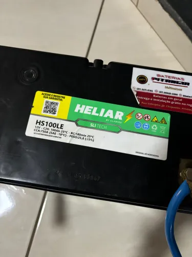 Bateria Heliar 100Ah
