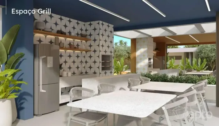 PÉ na AREIA STUDIO, 24m², Praia dos Carneiros - Tamandaré - PE