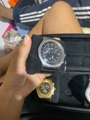 Swatch série prata