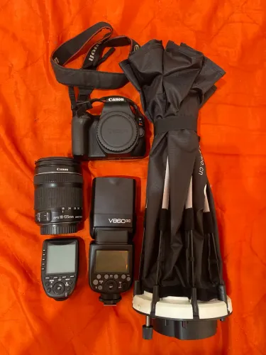 Kit completo para fotografia