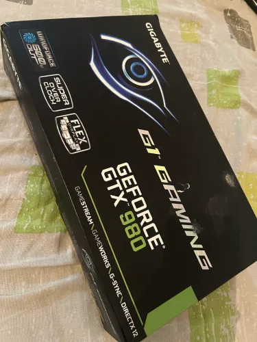Placa de Vídeo Gigabyte G1 Gaming GeForce GTX 980 4GB - Funcionando Perfeitamente