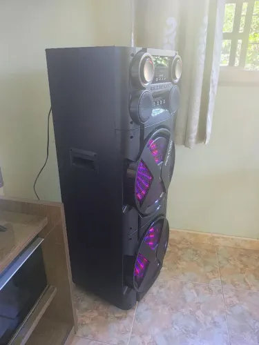 Caixa de Som Polivox 2500 W Super Potente
