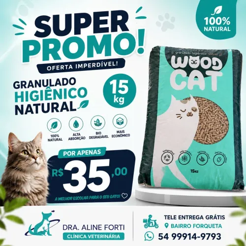 Granulado higienico natural 15kg