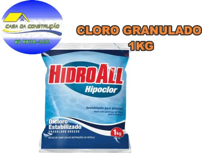 CLORO PISCINA 1KG HIPOCLOR HIDROAL
