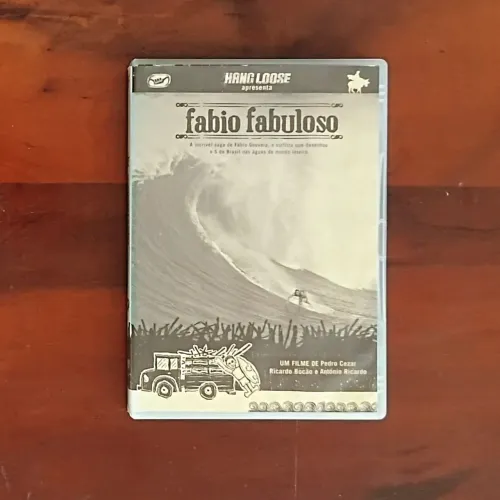 DVD de Surf Fábio Fabuloso 2004 raro