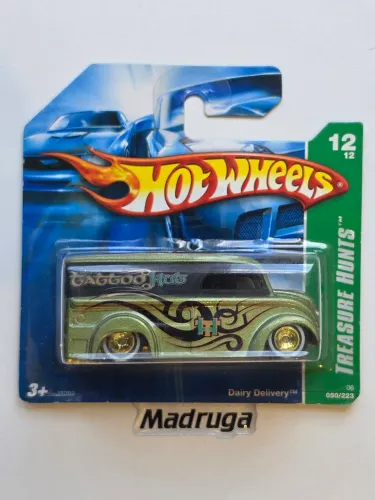 Hot Wheels STH TH Dairy Delivery - T HUNT - SUPER TREASURE HUNTS