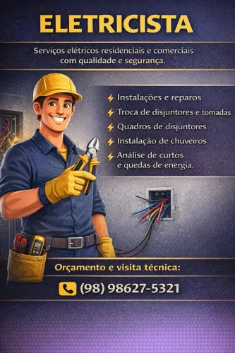 ELETRICISTA RESIDENCIAL | MANUTENÇÃO E INSTALAÇÃO ELÉTRICA
