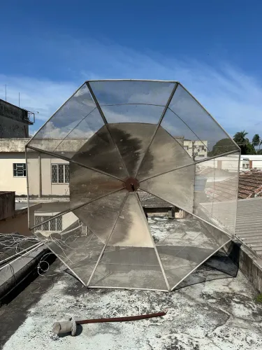 ANTENA PARABÓLICA ALUMÍNIO 4 mts