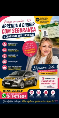 Aulas de Direção- Instrutora Autônoma Credenciada ao Detran.