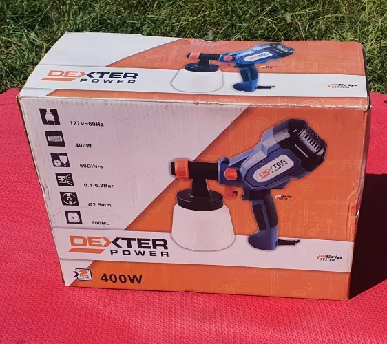 Pistola de Pintura Dexter Power 400W 127V - Funcionando Perfeitamente<br><br>