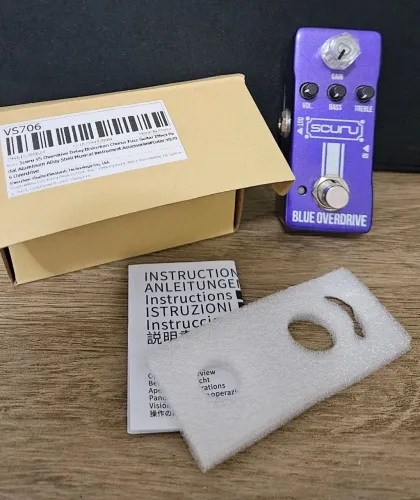 Pedal Blue Overdrive Scuru