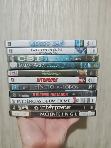 Lote 11 filmes originais em formato DVD 