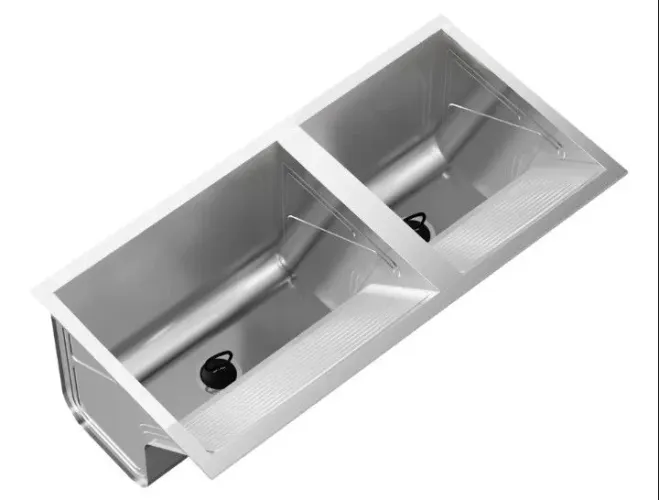 Tanque Inox Duplo Embutir 1046x506x434 Polido 114l Solo