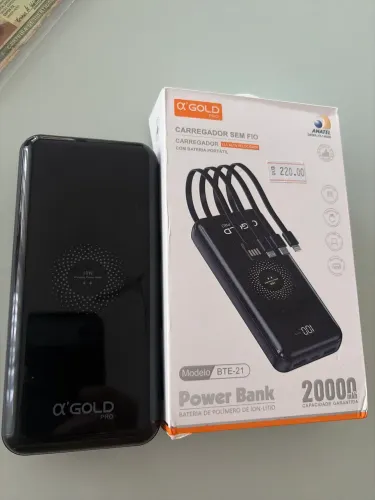Carregador portátil 20.000 mAh
