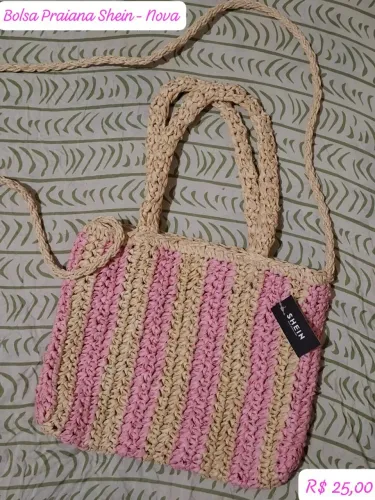 Bolsa Praia Shein Nova e Nunca Usada