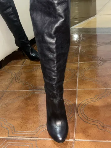 Bota Shultz cano longo