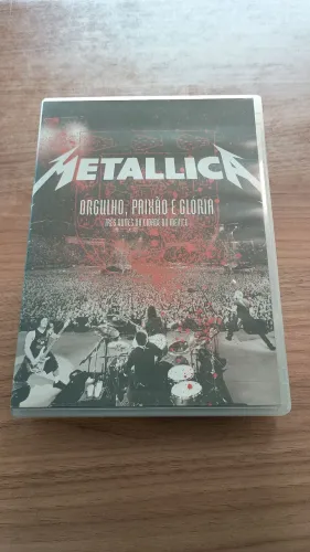 Dvd Metallica - Orgulho, paixão e glória