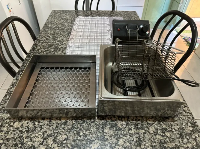 Fritadeira Profissional 5 litros + escorredor