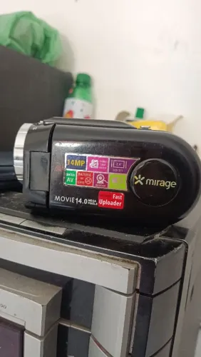 Filmadora mirage funcionando 