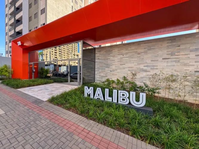 Apartamento para alugar no Edifício Malibu, região Sul de Londrina/PR, com 2 quartos e sac