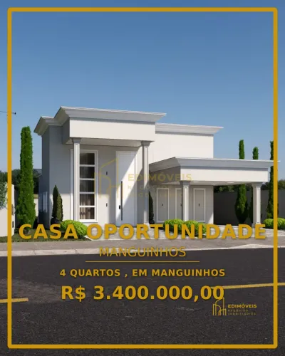 Oportunidade Única: Casa de Alto Padrão no Bairro Manguinhos
