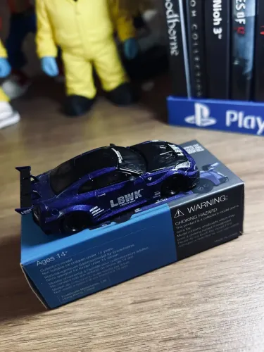 LB-SILHOUETTE WORKS GT NISSAN 35GT-RR VER.2 LBWK BLUE MGT00299