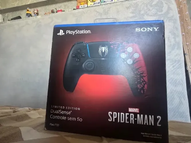 Controle ps5 Spider-Man