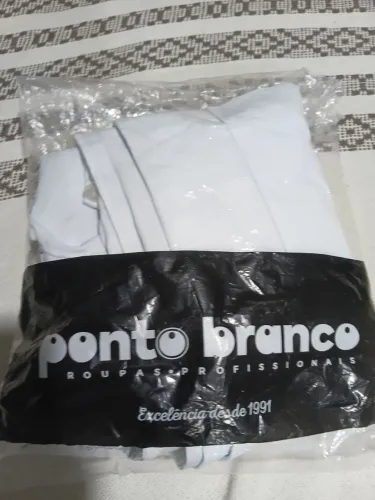 Jaleco Oxford semi novo 