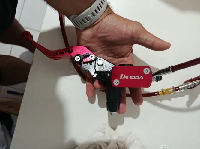 Embreagem hidráulica e aerokip
