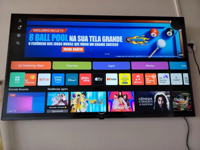 Smart TV LG UHD webOs 43 Polegadas