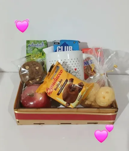 Cesta de café da manhã 