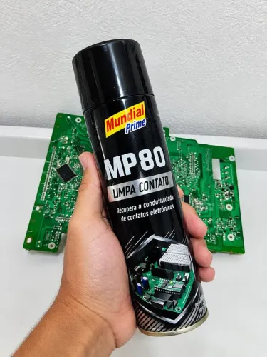 MP 80 Limpa Contato Elétrico 300 ml, Recupere seus eletrônicos. Novo em JP, Entrega Hoje.