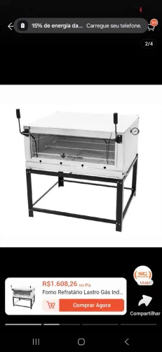 Forno industrial