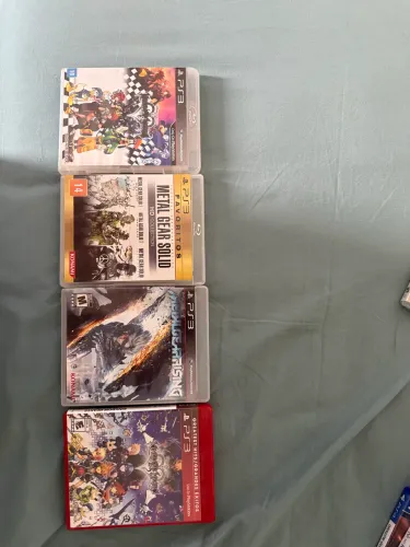 Kit 4 jogos originais PlayStation 3