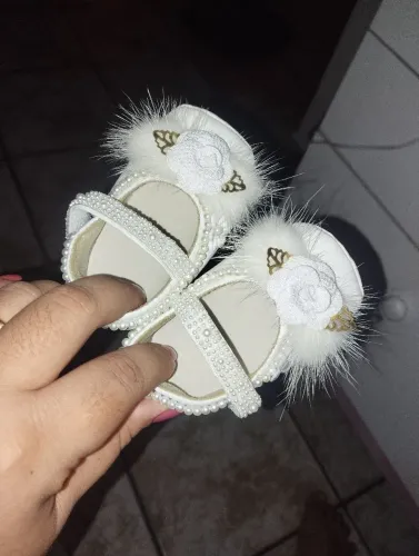 Sapatilha para batizado