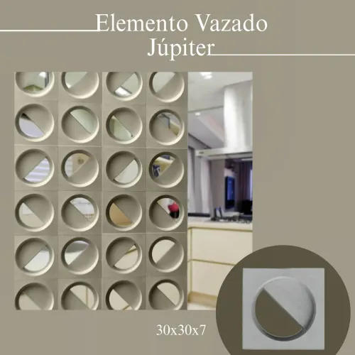 Elemento Vazado Júpiter