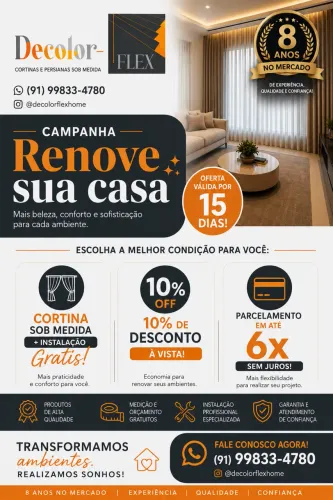 Cortinas e persianas