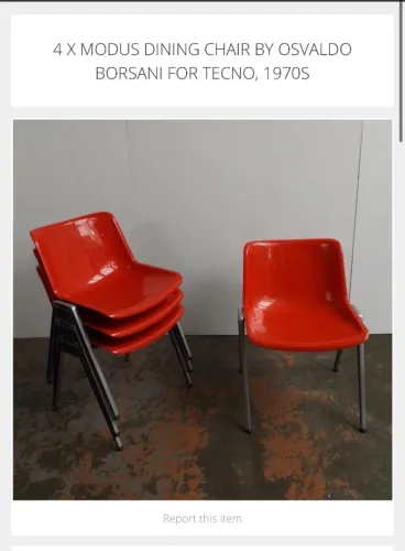 Cadeira anos 70 