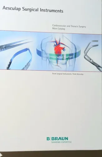 Catálogo Aesculap B Braun,Instrumentos Cirúrgicos, Cardiologia.
