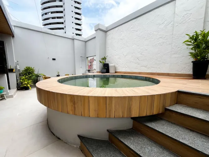 Apartamento cobertura em Jurunas/Batista Campos - Ed. Luiz Porciuncúla - Belém