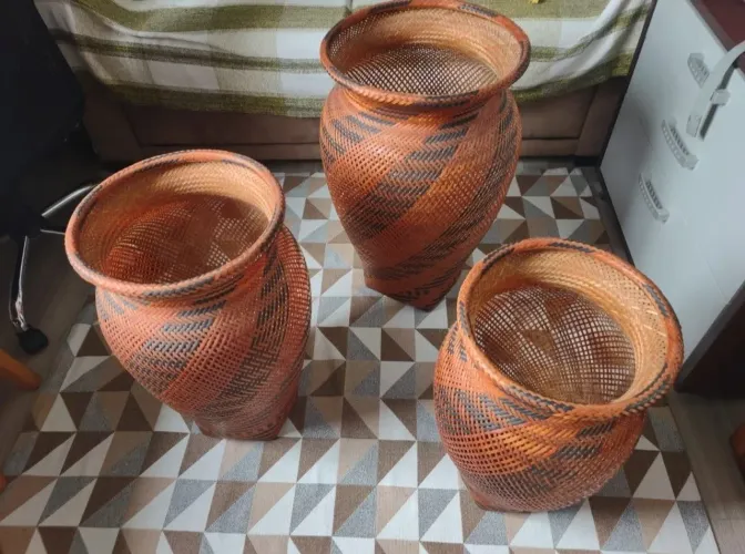 Cestos de cipó