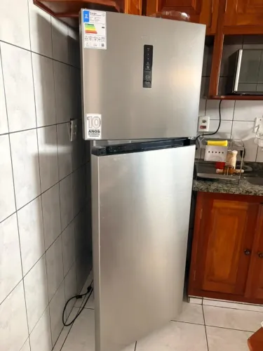 Geladeira Midea Inox MD-RT468MTA041