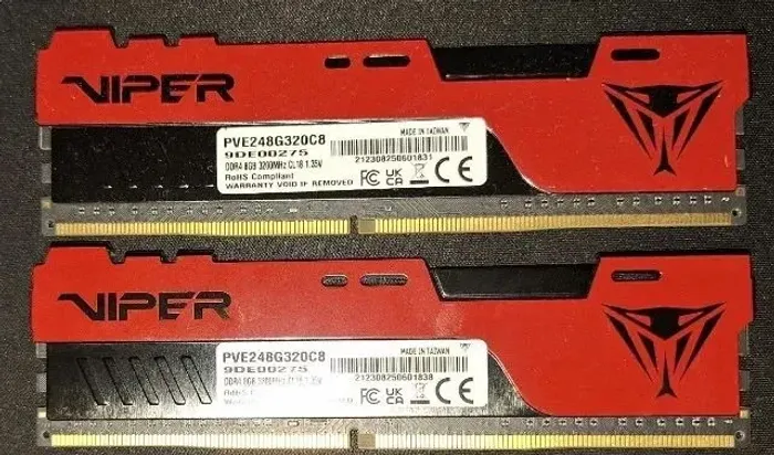 Memória Ram 8GB Patriot Viper DDR4 3200MHz
