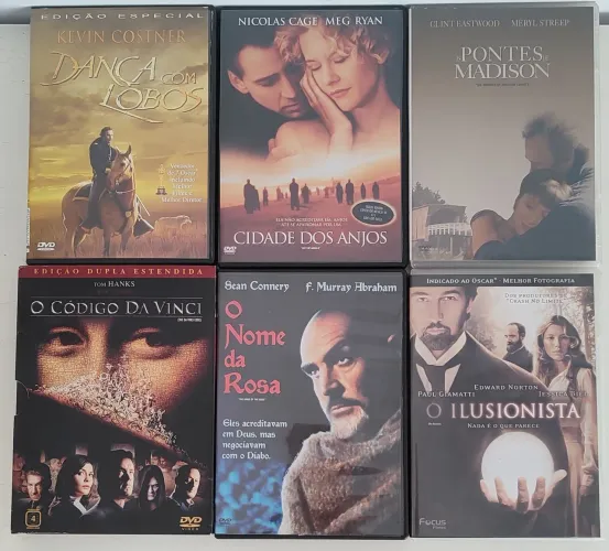 Lote Coleção com 30 DVDs - Clássicos, Animações e Séries (4 lacrados)