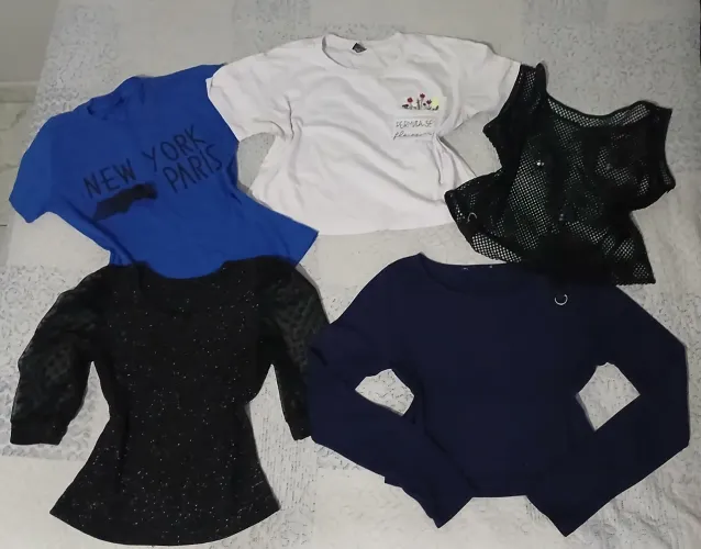Desapego feminino blusas/cropped por 28 reais