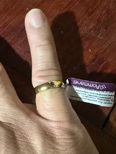 Vendo uma aliança Rommanel muito linda