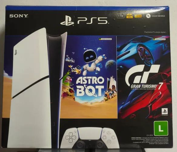 PLAYSTATION 5 SLIM - POUCO USO