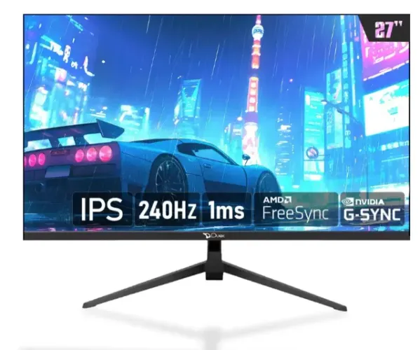 Monitor Gamer Duex, 27 Pol Ips, Fhd, 1ms, 240hz COM DEFEITO LEIA A DESCRIÇÃO