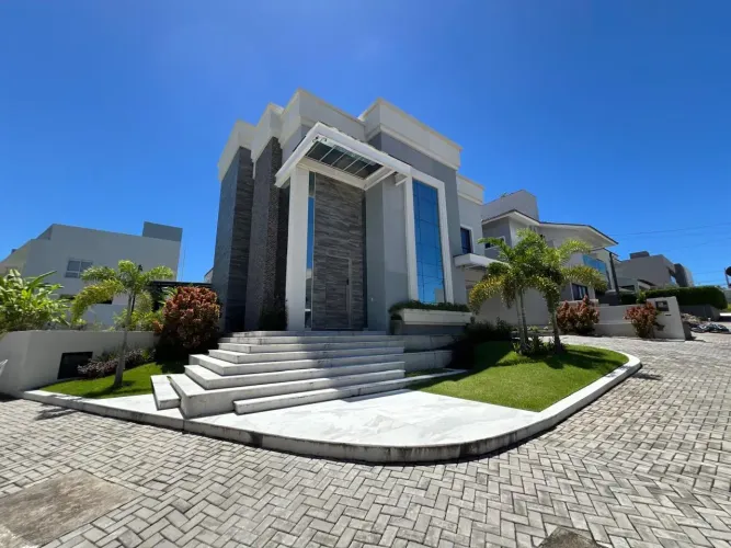 CASA EM CONDOMÍNIO FECHADO COM 4 SUÍTES em Altiplano Cabo Branco - João Pessoa - PB