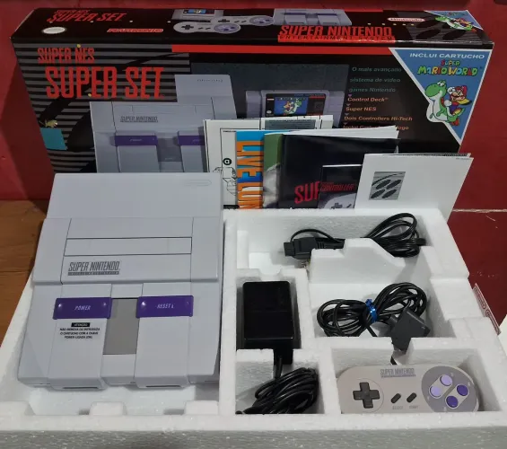 Super Nintendo completo